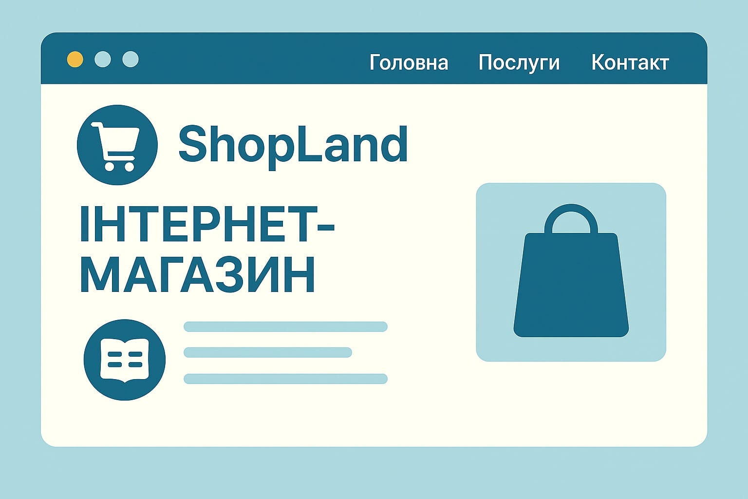 ІНТЕРНЕТ-МАГАЗИН, КАТАЛОГ