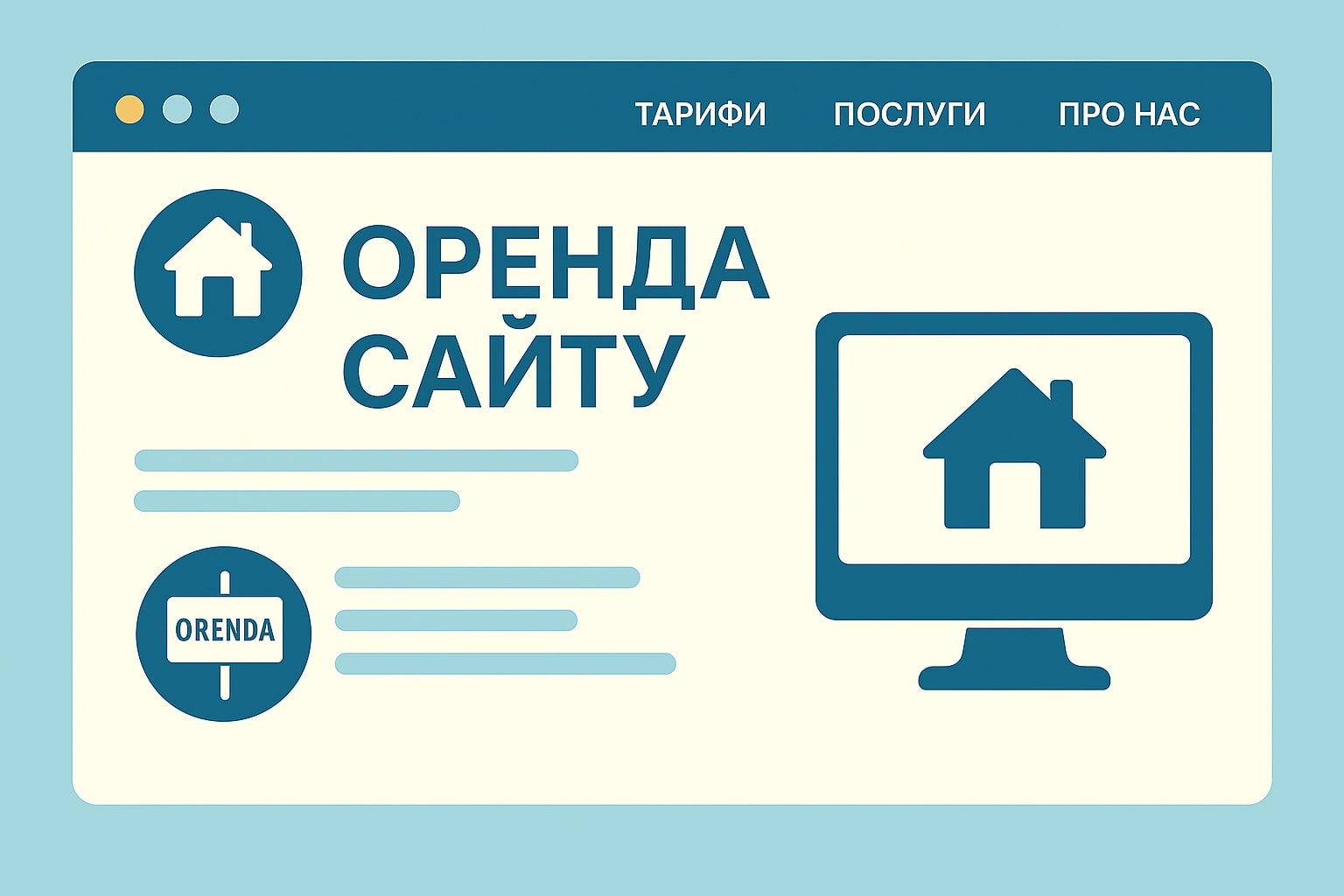 ОРЕНДА САЙТУ